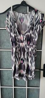 Wit / grijs / roze zomerjurk, maat XL, Vero Moda, Wit, Maat 46/48 (XL) of groter, Ophalen of Verzenden