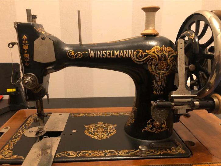 Antieke naaimachine, Antiek en Kunst, Antiek | Naaimachines, Ophalen