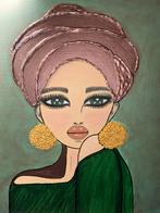 Acryl schilderij met 3D effect, Antiek en Kunst, Ophalen of Verzenden