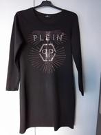 Echte Philipp Plein jurk/tuniek, m. 38/40 zwart/zilver, Maat 38/40 (M), Zwart, Ophalen of Verzenden, Zo goed als nieuw