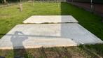 2 stuks prefab betonwanden 4,45 breed 2,75 hoog, Doe-het-zelf en Verbouw, Metselstenen, Ophalen, Bakstenen