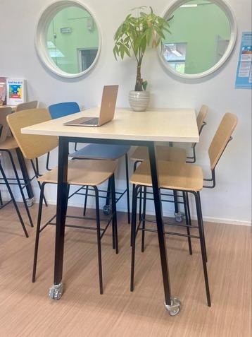 Sta/zit tafel kantoor (3stuks)