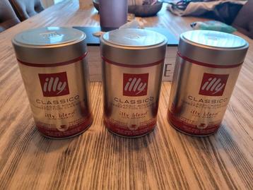 Illy gemalen expresso koffie 3 blikken ! beschikbaar voor biedingen