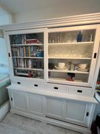 Witte buffetkast met schuifdeuren, Huis en Inrichting, Gebruikt, Ophalen of Verzenden, Met lade(s), 150 tot 200 cm