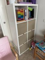 Witte IKEA Kallax Kast - Open, Ophalen, Met plank(en), Kunststof, 100 tot 150 cm