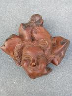 Engel uit boomtak gesneden (putto) nr4, Ophalen of Verzenden, Gebruikt, Christendom | Katholiek