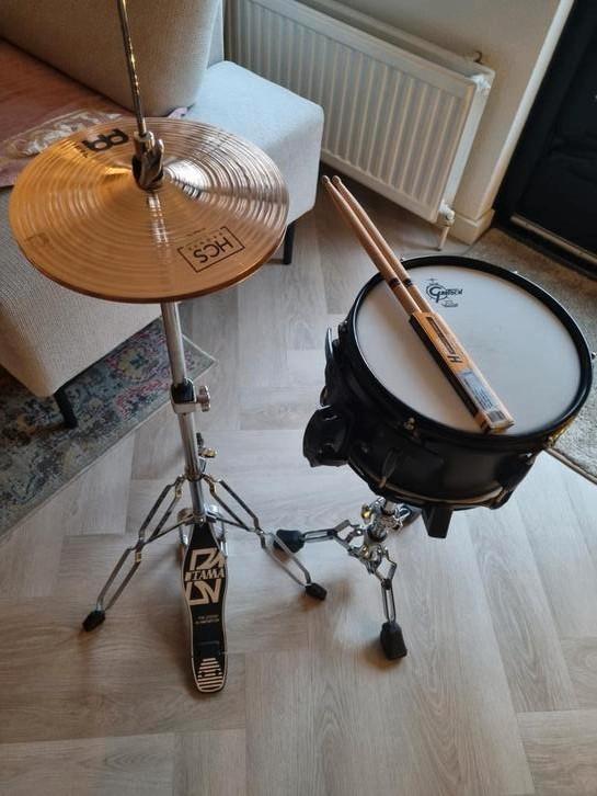Drum setje ,Gretsch, tama,meinl prijs verlaagd!!, Muziek en Instrumenten, Drumstellen en Slagwerk, Zo goed als nieuw, Overige merken