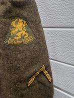 millitaire overjas motecht door mitin 1956, Verzamelen, Militaria | Algemeen, Ophalen of Verzenden, 'T Olde Gre-j, Info@toldegrej.nl