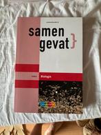 Samengevat - Vwo Biologie nieuw, VWO, Biologie, Nieuw, Ophalen of Verzenden