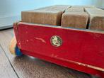 Ado Blokken Kar - Vintage Houten Speelgoed Compleet Originee, Ophalen of Verzenden