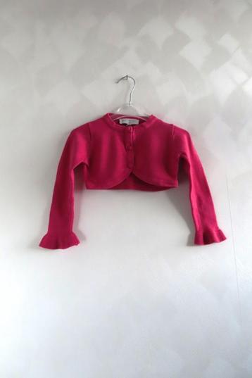Vestje Bolero Felroze Buissonière & Girls mt 4 - 104 (4497) beschikbaar voor biedingen