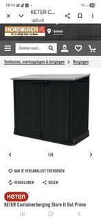 kliko ombouw of tuinkast, Tuin en Terras, Ophalen, Nieuw, Kunststof, Containerberging