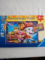 Paw Patrol puzzels: 2x24 stukjes, Zo goed als nieuw, Ophalen