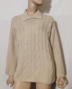 LINEA VIRALI CASHMERE Trui , Maat 44, Verzenden, Zo goed als nieuw, Maat 42/44 (L), Beige