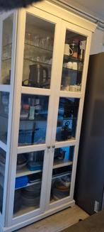 Ikea Liatorp Vitrine kast, Huis en Inrichting, Kasten | Vitrinekasten, 25 tot 50 cm, Gebruikt, Ophalen