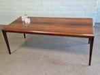 1960's Rosewood Coffee Table By Johannes Andersen, Ophalen, 100 tot 150 cm, 50 tot 100 cm, Minder dan 50 cm