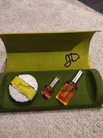 Janine D parfum geschenkset vintage eau de toiletten en zeep, Verzamelen, Ophalen of Verzenden, Nieuw, Overige typen, Gevuld