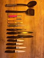 Diverse Messen en Keukenaccessoires - Redstone, Alpine, etc., Ophalen, Gebruikt, Kunststof, Los bestek