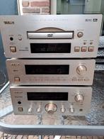 Teac versterker tuner cd/dvd en 2 hoge speakers, Ophalen, Zo goed als nieuw, Speakers, Overige merken