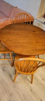 Dining table with 4 chairs, Gebruikt, Ophalen