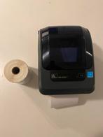 Zebra GK420t labelprinter - Topstaat - Met 1 extra rol, Computers en Software, Labelprinters, Ophalen of Verzenden, Zo goed als nieuw