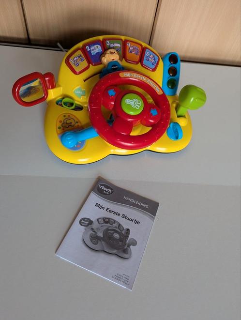 Vtech mijn eerste stuurtje *zgan*, Kinderen en Baby's, Speelgoed | Babyspeelgoed, Zo goed als nieuw, Overige typen, Ophalen of Verzenden