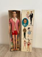 Barbie Ken in originele doos (jaren ’60) (Mattel), Verzenden, Zo goed als nieuw, Pop