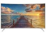 Samsung 43 inch 4K Smart TV - Curved - 100 hz beeld, Ophalen, LED, Zo goed als nieuw, 100 Hz