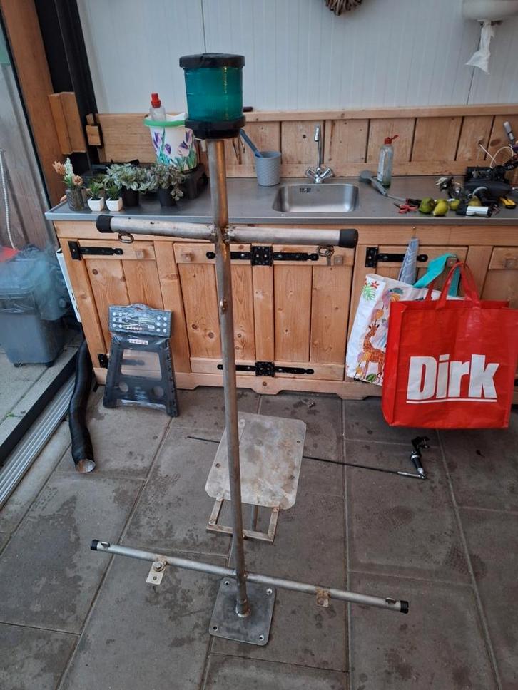 Bootmast rvs, Watersport en Boten, Accessoires en Onderhoud, Zo goed als nieuw, Ophalen