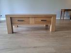 Eiken houten salontafel, Ophalen, 50 tot 100 cm, 100 tot 150 cm, Eikenhout
