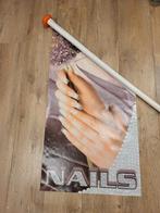 Vlag met handen/nagels, Diversen, Vlaggen en Wimpels, Ophalen, Gebruikt