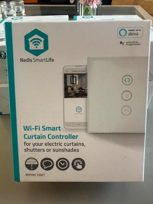 Nedis Wifi inbouw schakelaar Rolluik, Gordijnen, Zonnescherm, Doe-het-zelf en Verbouw, Elektra en Kabels, Nieuw, Schakelaar, Ophalen of Verzenden