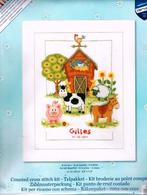 Cado vervaco borduurpakket  geboorte op de boerderij, Ophalen of Verzenden, Nieuw, Handborduren, Borduurpakket