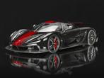 Koenigsegg Jesko 7355 Jet Black 1:18 FrontiArt Pre-Order, Hobby en Vrije tijd, Modelauto's | 1:18, Ophalen of Verzenden, Nieuw