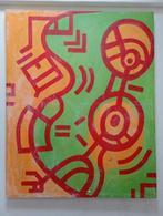 Abstract Schilderij MTess - Gent, België, Antiek en Kunst, Ophalen of Verzenden