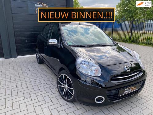 Nissan Micra 1.2 Acenta Digitale Airco Elek Ramen Navigatie, Auto's, Nissan, Bedrijf, Te koop, Micra, ABS, Airbags, Airconditioning