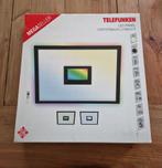 Vierkant Led paneel Telefunken zwart, Verzenden, Nieuw, Modern