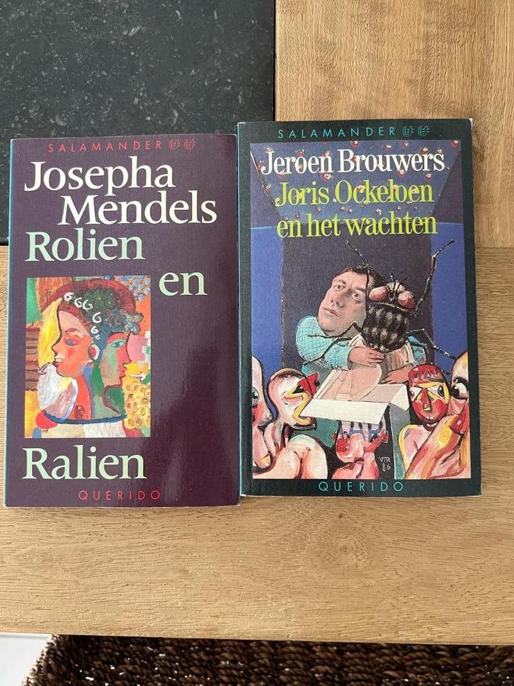 2 boekjes van Salamnder: Jeroen Brouwers / Josepha Mendels, Boeken, Romans, Gelezen, Nederland, Ophalen of Verzenden