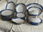 25 delig servies Duitsland Bavaria Paul Müller kobaltblauw, Ophalen