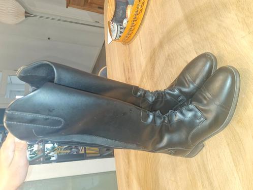Rijlaarzen zwart epplejeck Barato Barland maat 37 s, Dieren en Toebehoren, Paardrijkleding, Zo goed als nieuw, Schoeisel, Dressuur