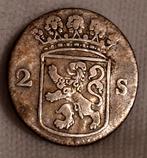 Zilveren 2 Stuiver 1760 - Hollandia ( Zeldzaam), Vóór koninkrijk, Zilver, Losse munt, Overige waardes