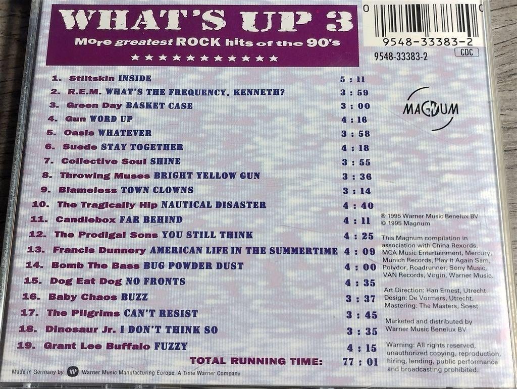 What's Up 3 - More Greatest Rock Hits Of The 90's, Cd's en Dvd's, Cd's | Verzamelalbums, Ophalen of Verzenden, Zo goed als nieuw
