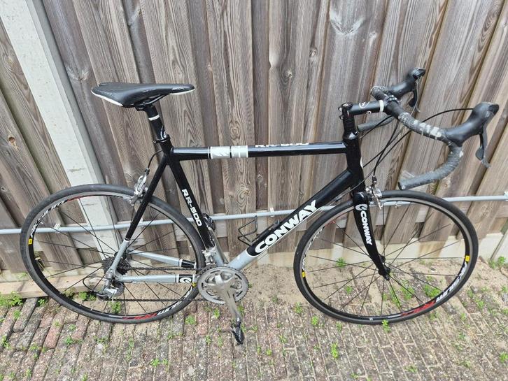 Racefiets, Fietsen en Brommers, Fietsen | Racefietsen, Gebruikt, Heren, Overige merken, Meer dan 20 versnellingen, Aluminium, 57 tot 61 cm