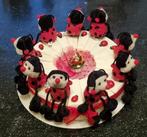 geboorte bedankjes, 2 taarten van 21 stukken voor € 20,-, Ophalen of Verzenden, Nieuw