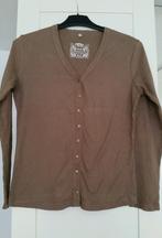 Bruin vest - Maat M, Kleding | Dames, Maat 38/40 (M), Bruin, Yessica, Ophalen of Verzenden