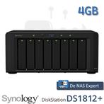NAS Synology DS1812+ 4GB nieuwstaat met DSM 7.1 !, Info@synology.com, Synology, Ophalen of Verzenden, Zo goed als nieuw