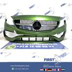 W176 Facelift A45 AMG Voorbumper groen 2019 + Diamond gril o, Gebruikt, Ophalen of Verzenden, Bumper, Mercedes-Benz