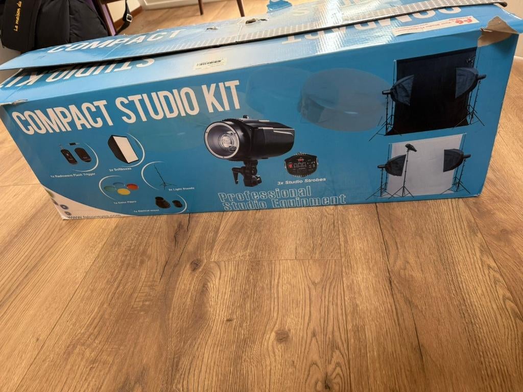 Falcon Eyes Flitsset SSK-3150D - Zo goed als nieuw!, Ophalen of Verzenden, Zo goed als nieuw, Overige typen