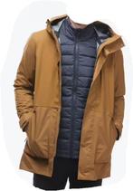 Vanguard Winterjas XXL bruin heren-3 jassen in 1! Nieuwstaat, Bruin, Overige maten, Ophalen of Verzenden, Zo goed als nieuw