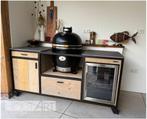 Buitenkeuken Kamado Egg stalen frame incl. koelkast